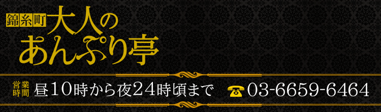錦糸町手コキ&オナクラ 大人のあんぷり亭